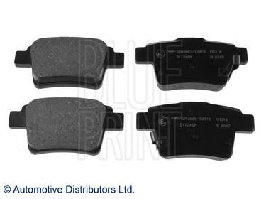 BLUE PRINT adg042120 -  Комплект тормозных колодок, дисковый тормоз